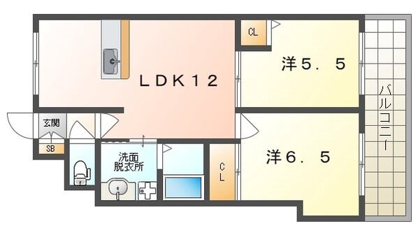 奈良田ハイツの物件間取画像